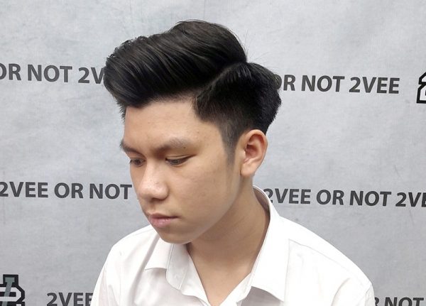 tóc nam đẹp kiểu Pomp