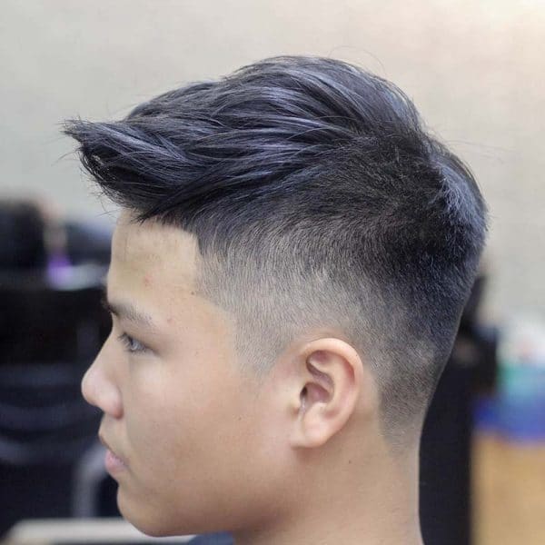 Tóc nam undercut dựng nhìn rất đẹp mắt