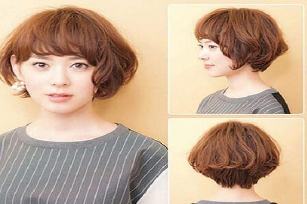 tóc tém uốn xoăn