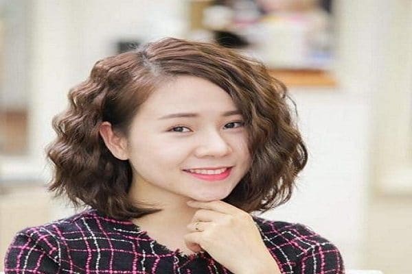 tóc xoăn dập xù
