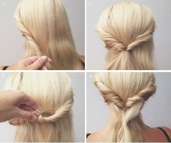 các bước làm tóc tết dạng xoăn