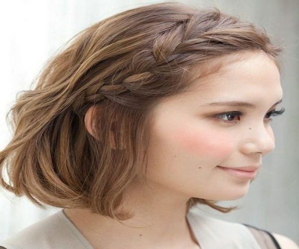 kiểu tết tóc mái