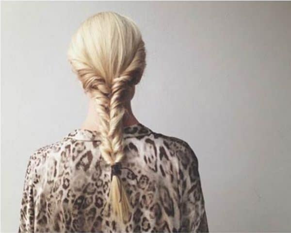 kiểu tết tóc xoắn