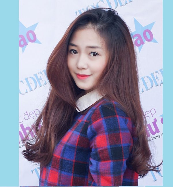 kiểu tóc dài đẹp bồng bềnh
