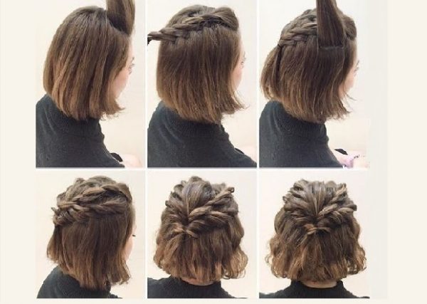 tết tóc ngắn điệu đà 3