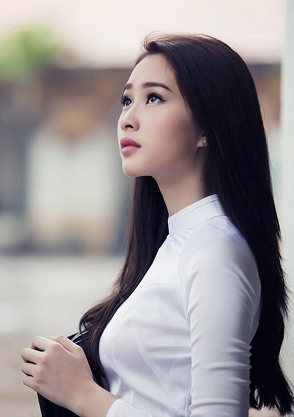 Tóc dài đơn giản