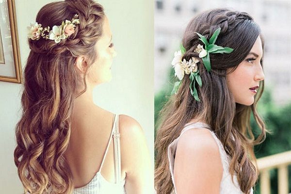 tóc tết lệch một bên