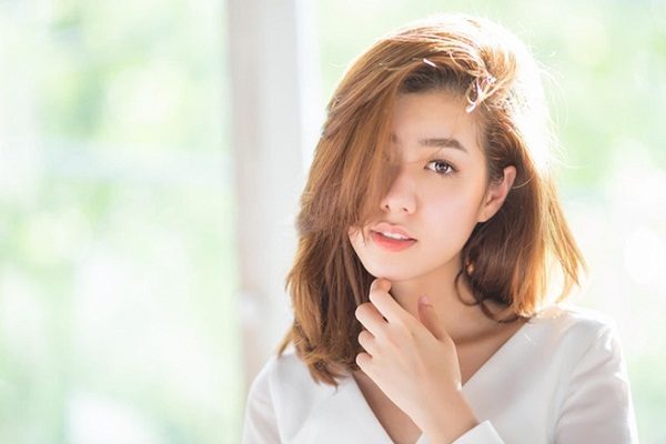 tóc xoăn ngắn Lob
