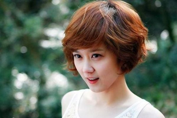 tóc xoăn sóng nước nhuộm màu