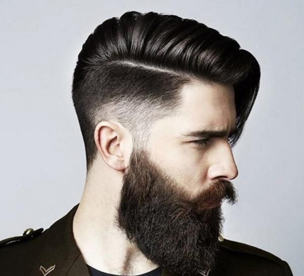 kiểu tóc nam undercut mái dài