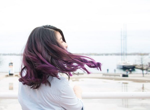 tóc dài uốn bồng bềnh