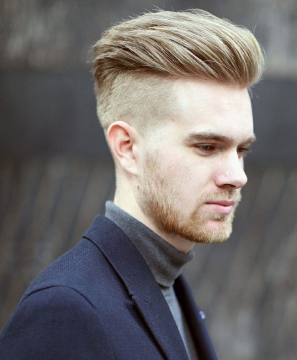 tóc quiff mái dài