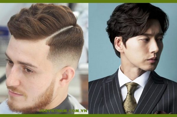 các kiểu tóc ngắn đẹp nam side part