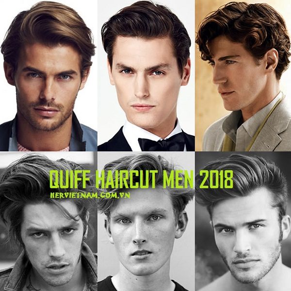 các kiểu tóc ngắn đẹp nam quiff