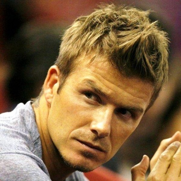 kiểu tóc đẹp fauxhawk David Beckham