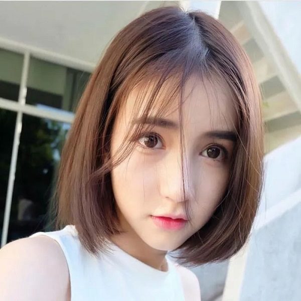 kiểu tóc ngắn tỉa tầng layer