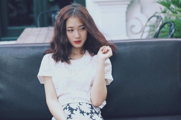 kiểu tóc nữ đẹp ngang vai Hàn Quốc