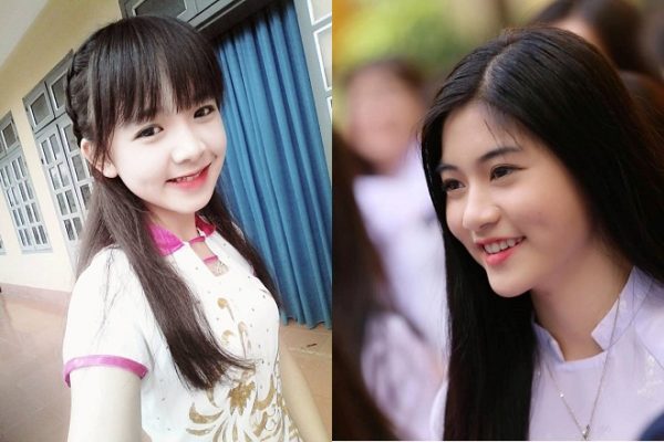 tóc đẹp nữ sinh