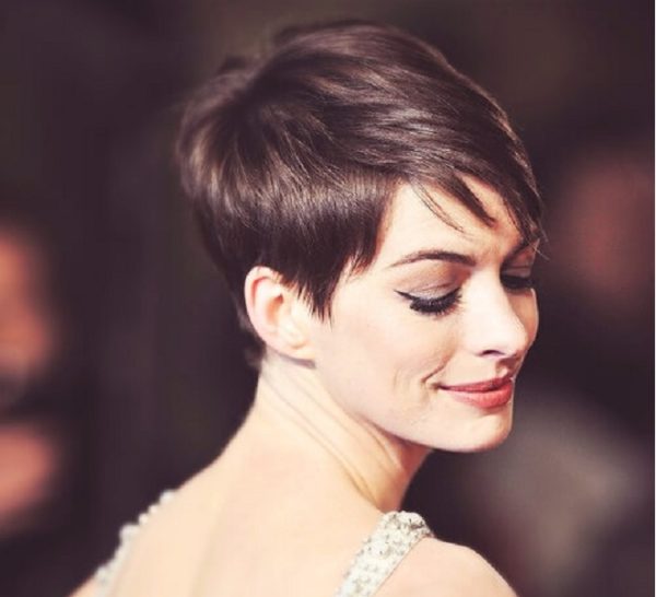 Anne Hathaway tóc tomboy