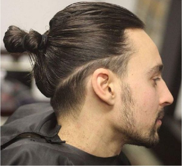 man bun hiện đại