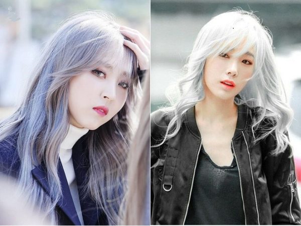 mau tóc bạch kim