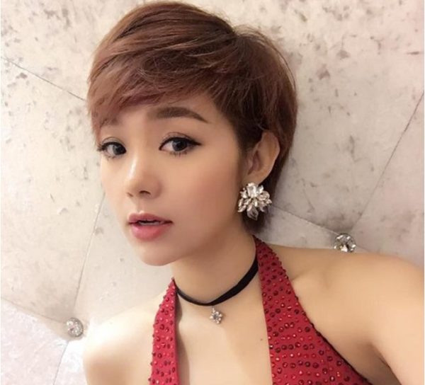 minh Hằng tóc tomboy