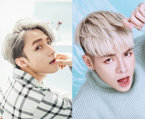 tóc bạch kim sơn tùng mtp
