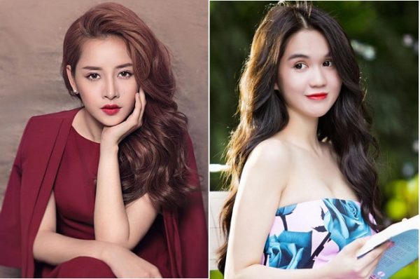 tóc mái uốn phồng