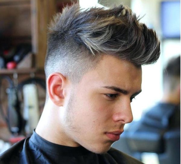 tóc quiff đánh rối
