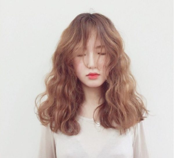 tóc xoăn xù lọn nhỏ