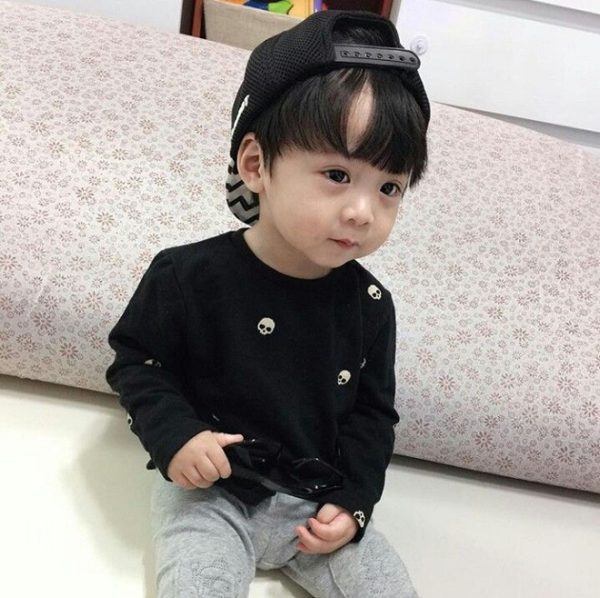 kiểu tóc đẹp cho bé trai 1-3 tuổi