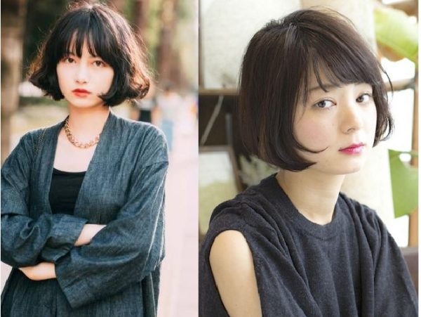 kiểu tóc mái thưa cho mặt dài