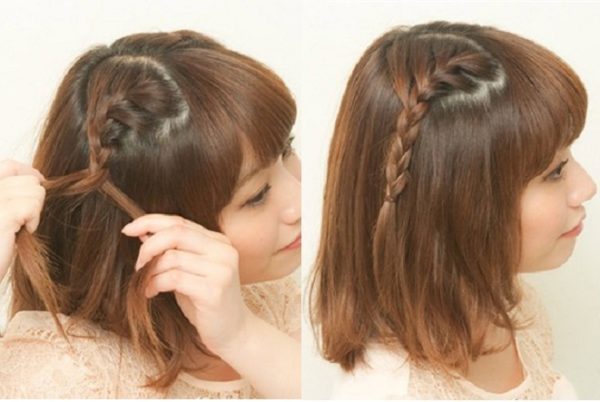 tết lọn tóc mái kiểu 1