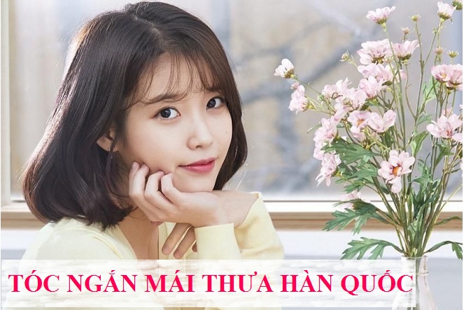 tóc ngắn mái thưa Hàn Quốc