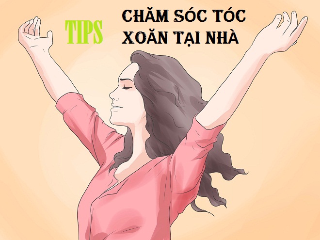 chăm sóc tóc xoăn