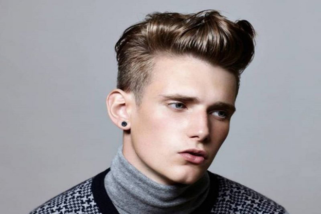 kiểu tóc quiff nam tính