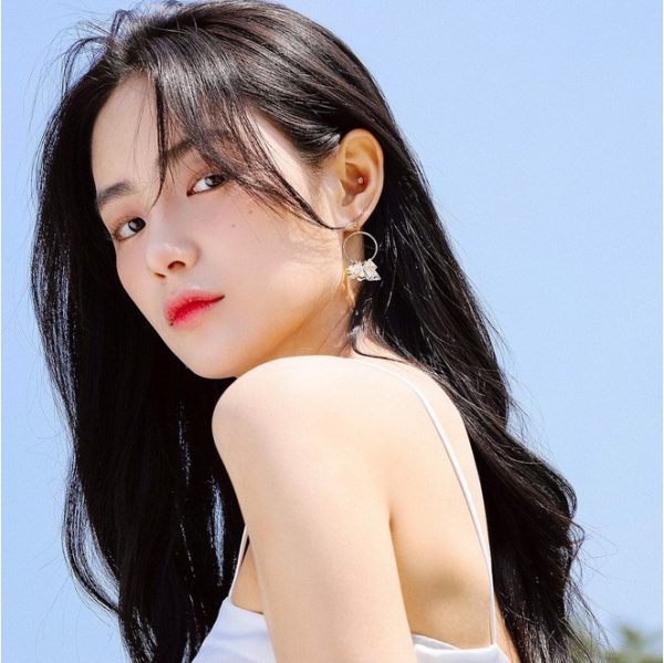 tóc đen dài đẹp