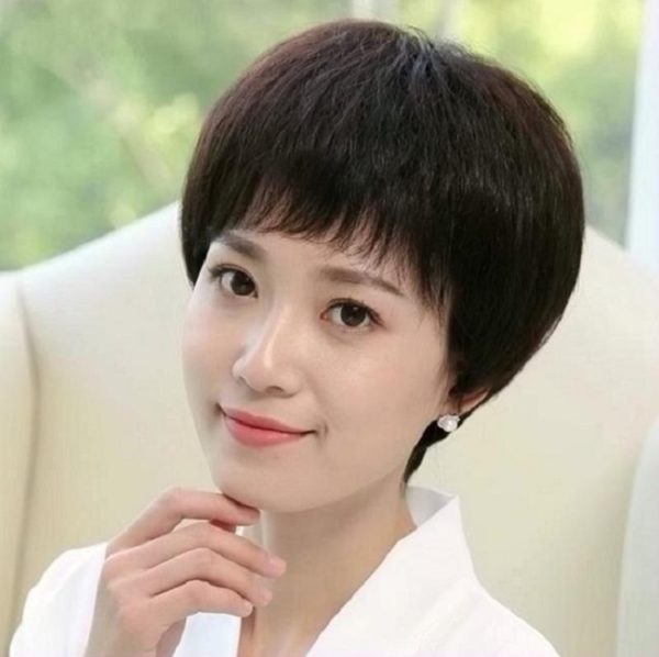 tóc ngắn cắt tém