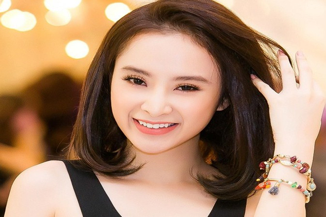 tóc ngang vai uốn cứ c sành điệu