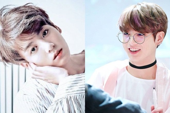 Jungkook tóc ngắn nhuộm ombre