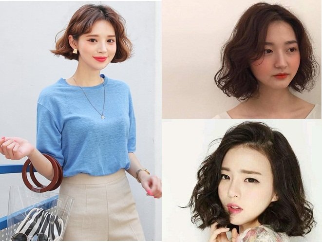 các kiểu tóc cắt ngắn uốn gợn sóng
