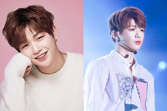 kiểu tóc ngắn mái rẽ ngôi Kang Daniel