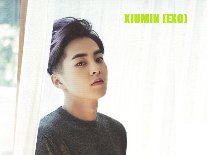 kiểu tóc quiff undercut Xiumin EXO