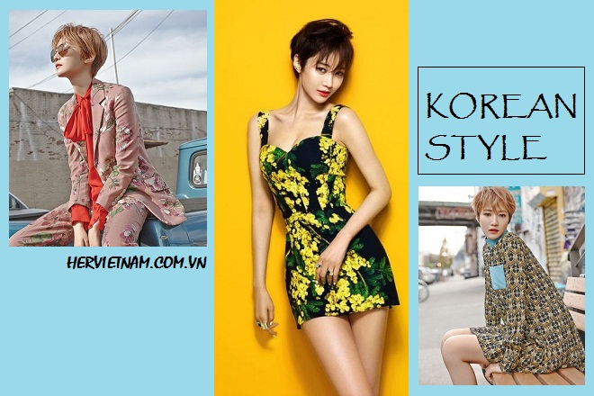 kiểu tóc tém tỉa mái đánh rối Go Joon Hee