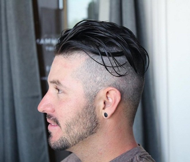 kiểu tóc undercut cắt dài