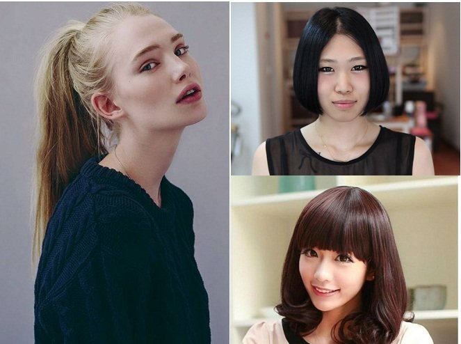 những kiểu tóc cần tránh đối với gương mặt tròn