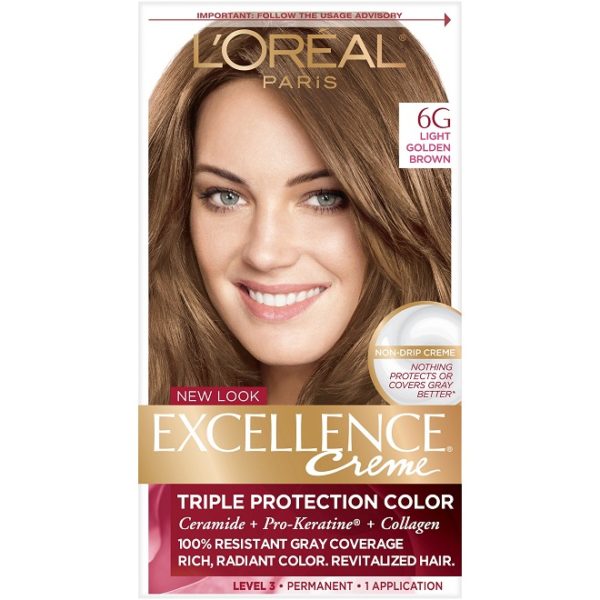 thuốc nhuộm tóc màu nâu của hãng Loreal