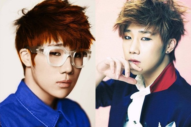 tóc layer nam vuốt spiky của Kim Sung-Kyu