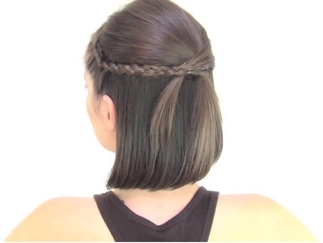 tóc ngắn tết đơn giản