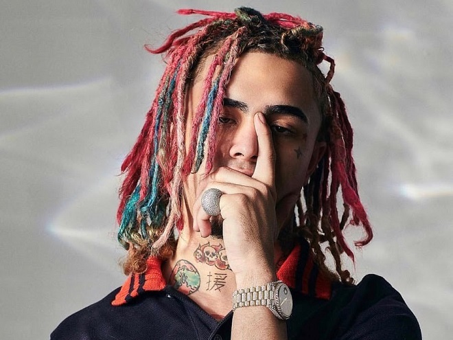 tóc dreadlock nhuộm màu cầu vồng